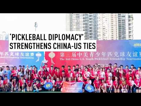 On-court competition leads to off-court friendship in 'pickleball diplomacy'