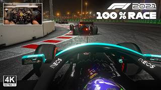 Download lagu Lewis Hamilton's Mercedes AMG F1 W12 - Saudi Arabian GP 100% Race | F1 2021 Steering Wheel Gameplay