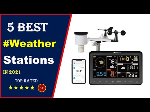 ✅ Top 5: Best Weather Stations For Home 2021[Tested & Reviewed]