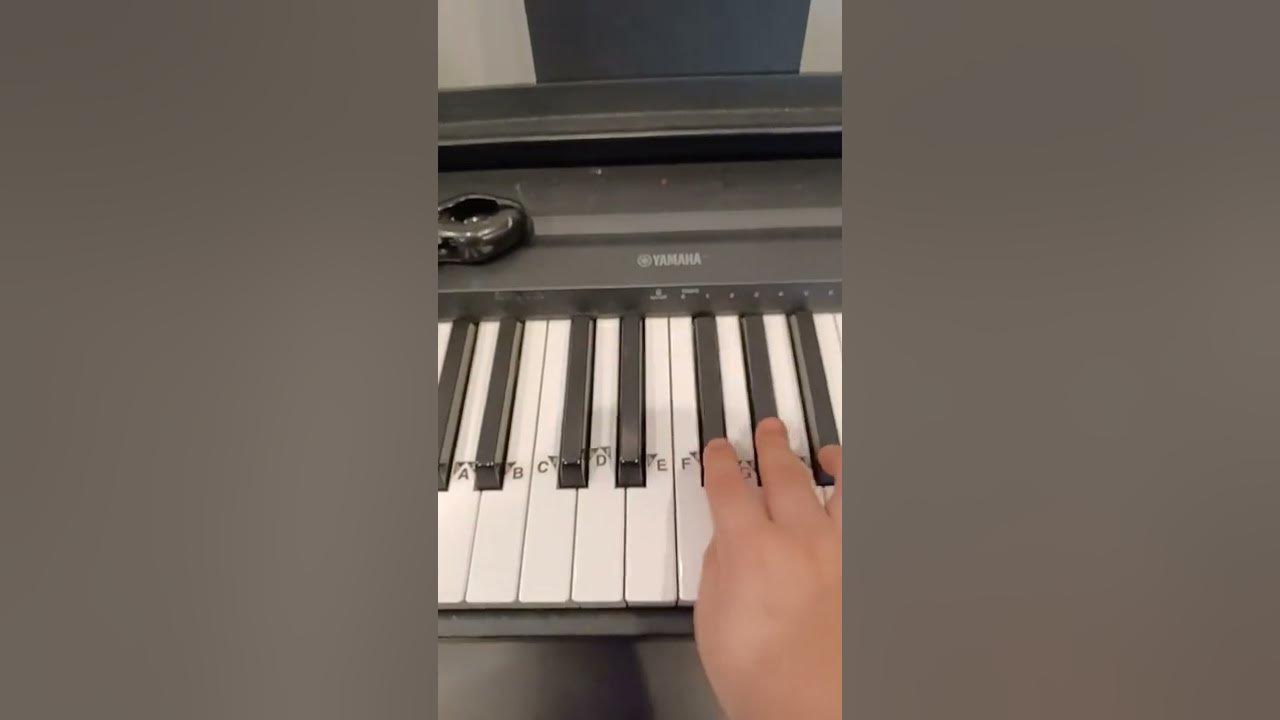how to play rickroll on piano - YouTube