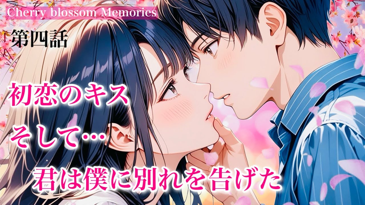 【Animation】【ラブストーリー】【ボーイミーツガール】チェリーブロッサム・メモリーズ 第４話 初恋のキス　そして、君は僕に別れを告げた