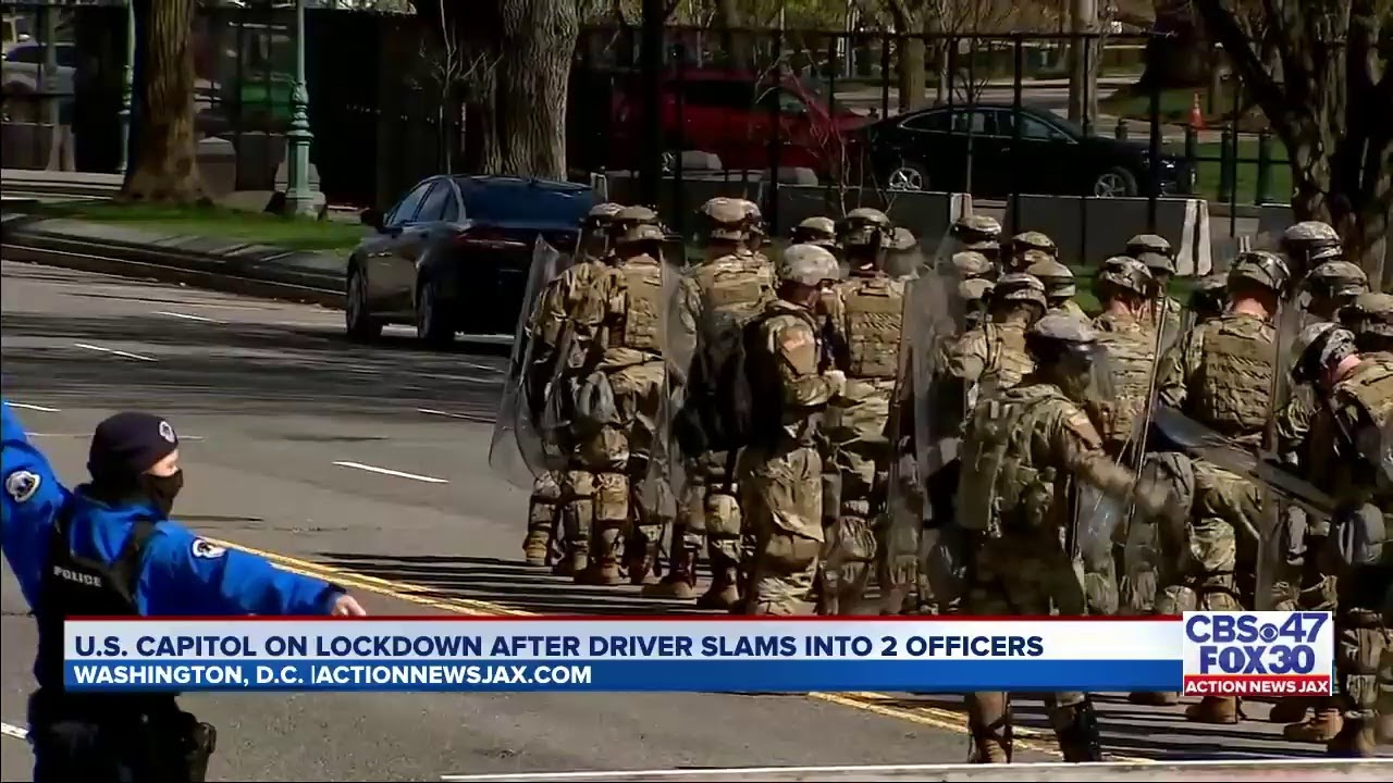 LIVE: U.S. Capitol on lockdown after driver slams into 2 officers