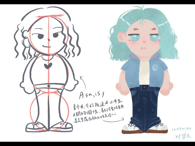 yvv - 角色造型小小作品集！