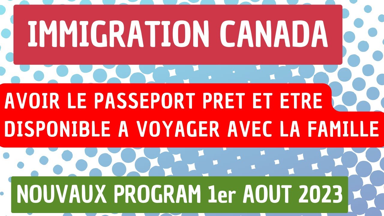 NOUVEAUX RECRUTEURS AOUT 2023 pour immigrer au QUEBEC / CANADA ...