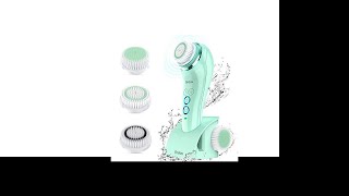 Face Brush, Brelax Sonic Facial Cleansing Brush IPX7 Waterproof with Soft Brush Head, 9 Speed Modes screenshot 1