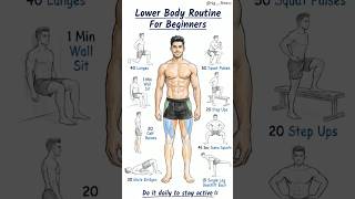 Lower body routine for beginners.  #lower #body #routine #beginners #shots