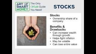 The Art of SMART Money Investing 101 Part 2 - Basic Investment Types