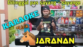 DITINGGAL PAS SAYANG - SAYANGE - VERSI KARAOKE - Jandut