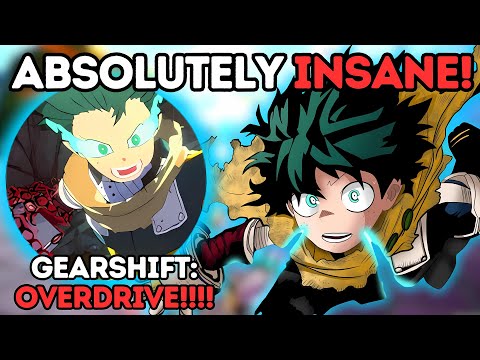 NEW GEARSHIFT DEKU CHARACTER IS HERE INFINITE OVERDRIVE ALL GAME