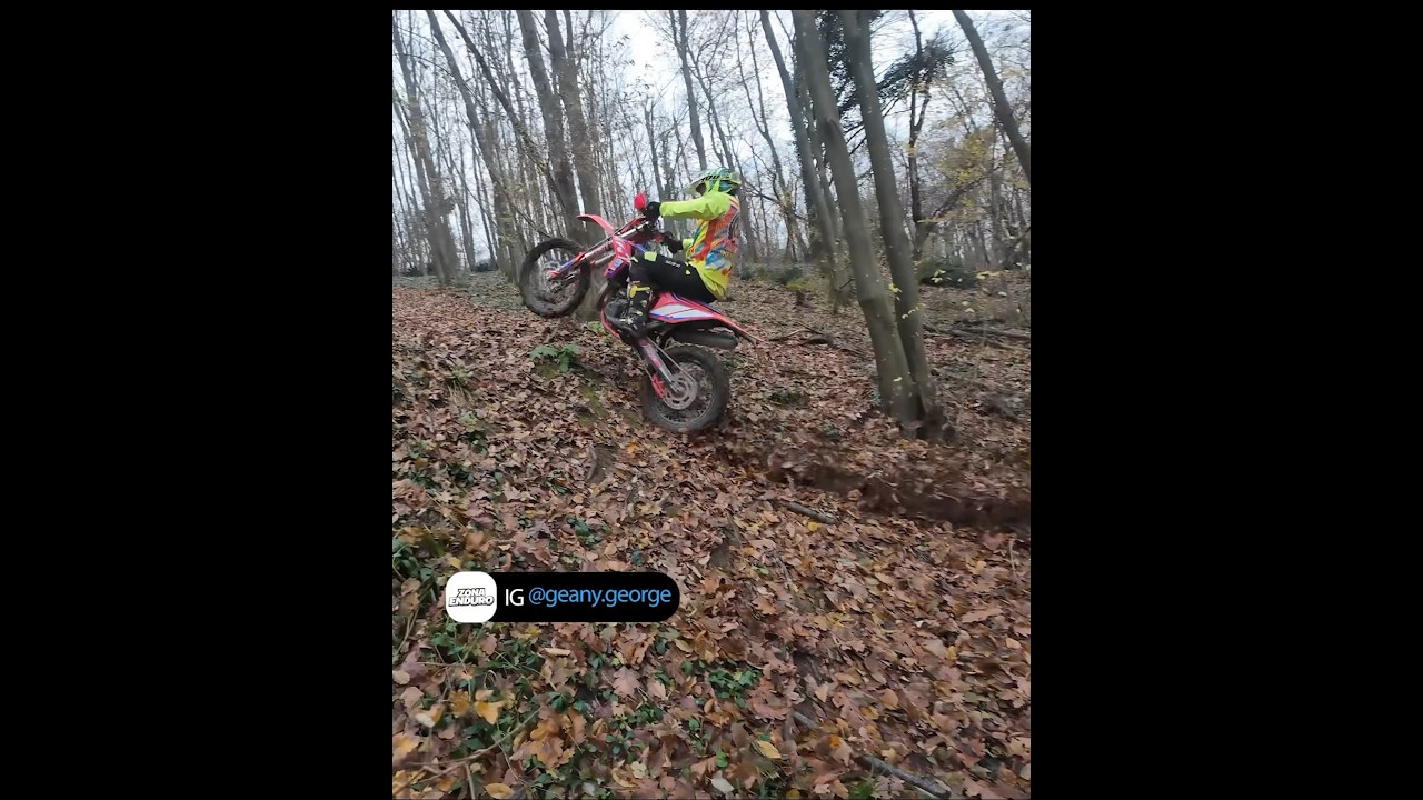 Beta 🚀 Hard Enduro on a 250cc Dirtbike! 