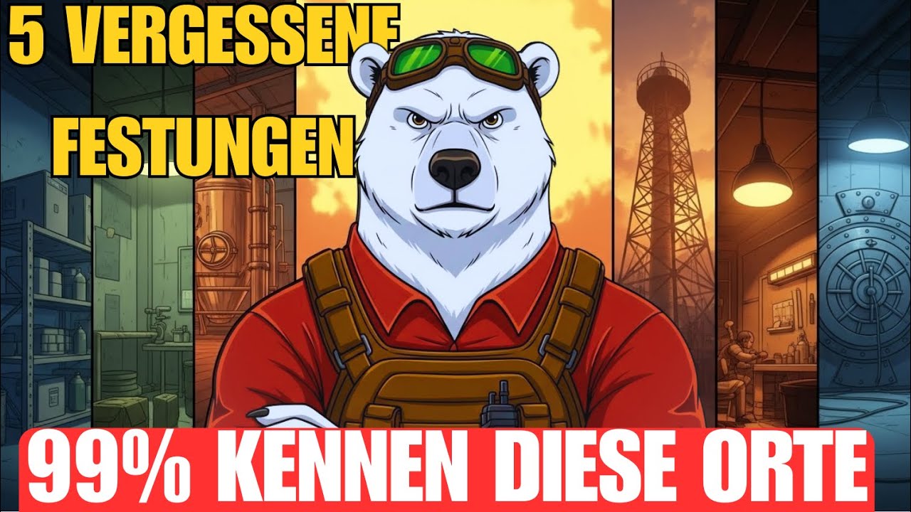 99% WERDEN FALSCH LIEGEN: Die 5 Orte, Die Im Zusammenbruch Zu Festungen Werden