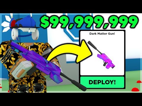 BUYING The DARK MATTER GUN For $99,999,999 And It's OP | Big Paintball (ROBLOX)