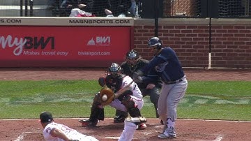TB@BAL: Pearce laces an RBI single in the 5th