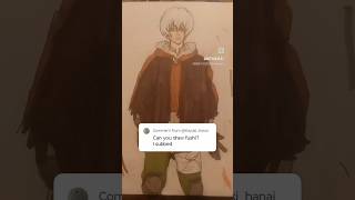 Draw Fushi #fushi #toyoureternity #fyp #otaku #anime #shortvideo