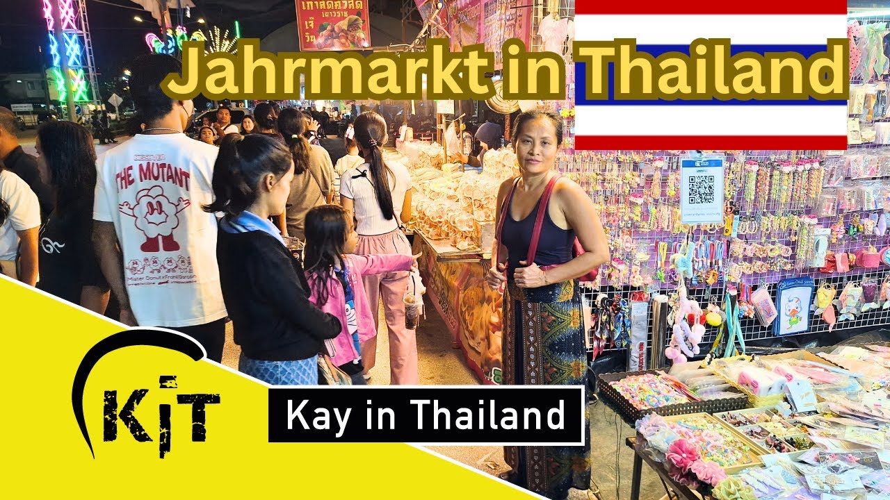 Ein Jahrmarkt in Thailand – ein unvergessliches Erlebnis! 🇹🇭