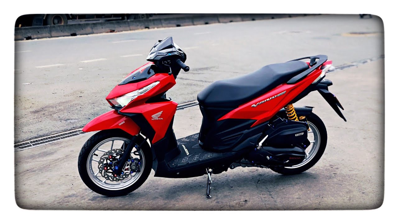 Honda Vario 150 độ bức phá đầy sang trọng với bộ cánh Lemon