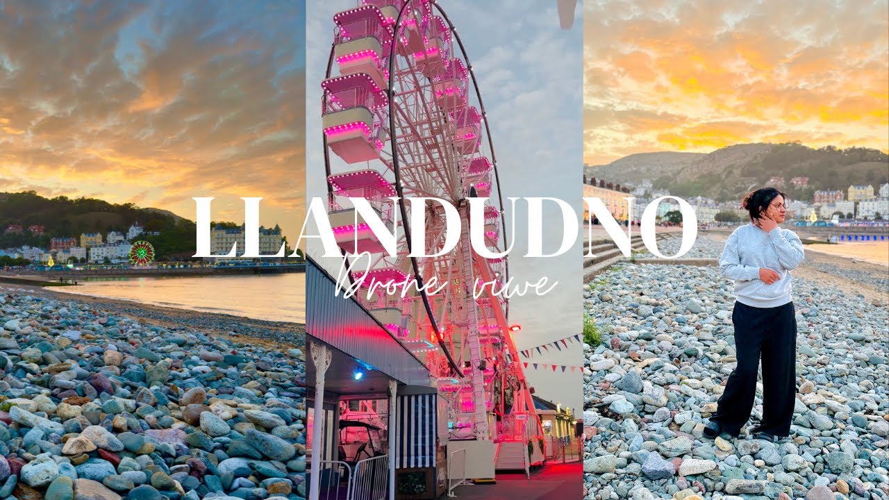 Llandudno, Wales. Stunning Drone Footage in 4K.