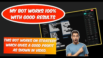 Deriv Trading Bot that works on proper strategy and gives consistent profit with proof.