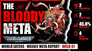The Bloody META - Week 07 - World Eaters Tournament Results and List Reviews