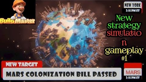 #build master: bridge race || gameplay video #1 || strategy and simulation game