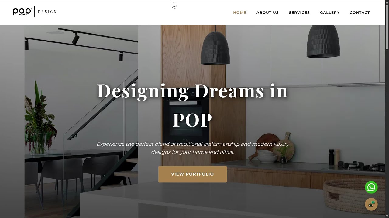 Create a Modern Portfolio Website | HTML, CSS, and JS Sample Project.