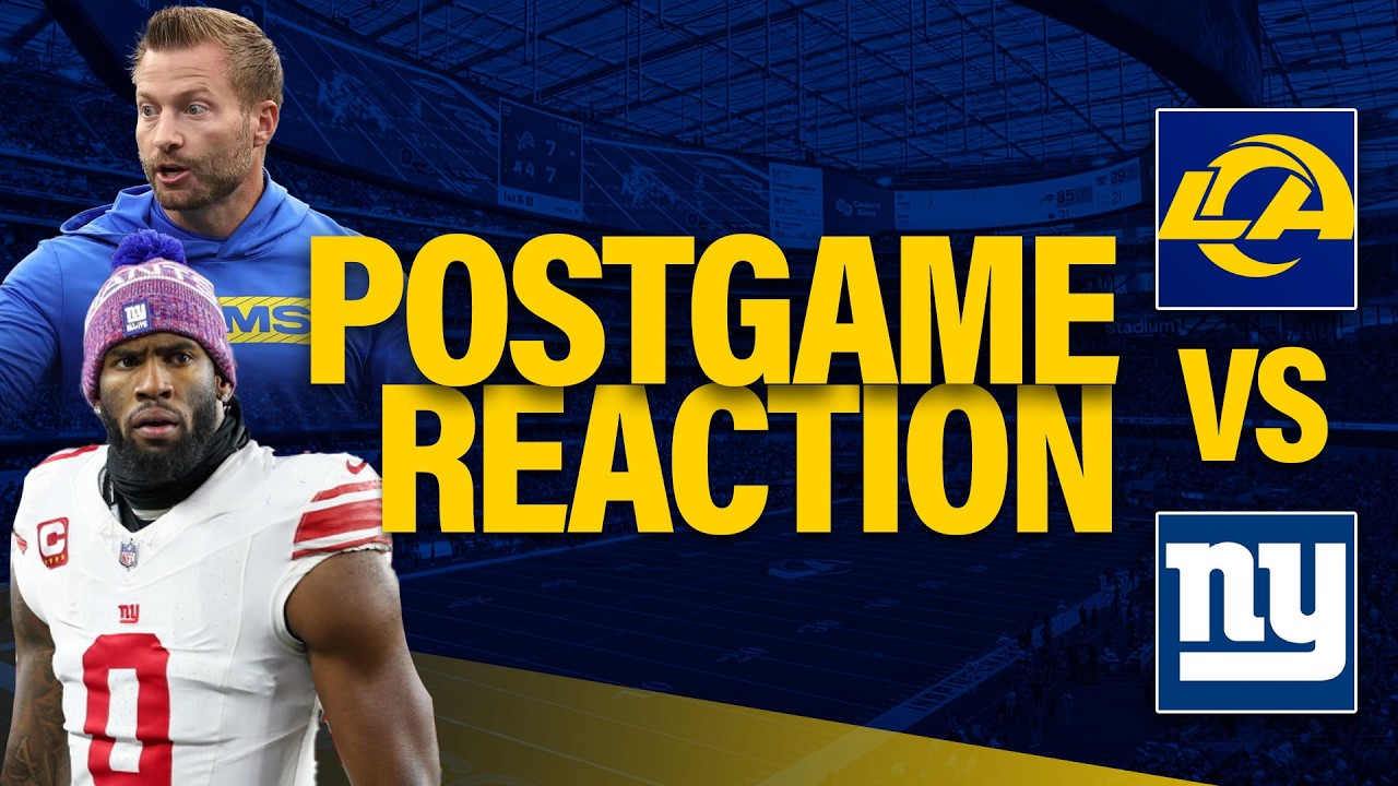 Rams DOMINATE the GIANTS on MNF