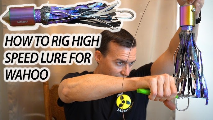 How To Skirt a Trolling Lure  Fathom Offshore fishing lures 