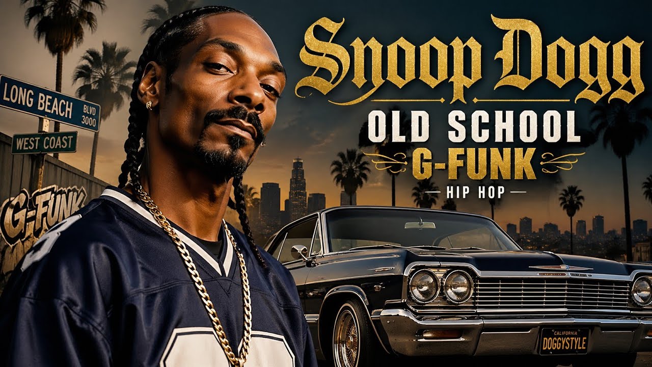 Hip hop old school G-funk || palm trees, don't rush #snoopdogg