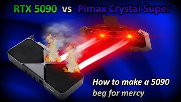 Pimax Crystal Super RTX 5090 VR Benchmarks | The Highest Resolution Headset vs The Most Powerful GPU