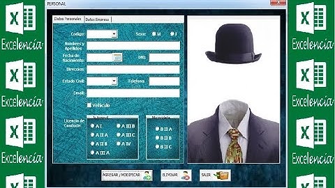 Formulario Avanzado en Excel VBA - Parte I
