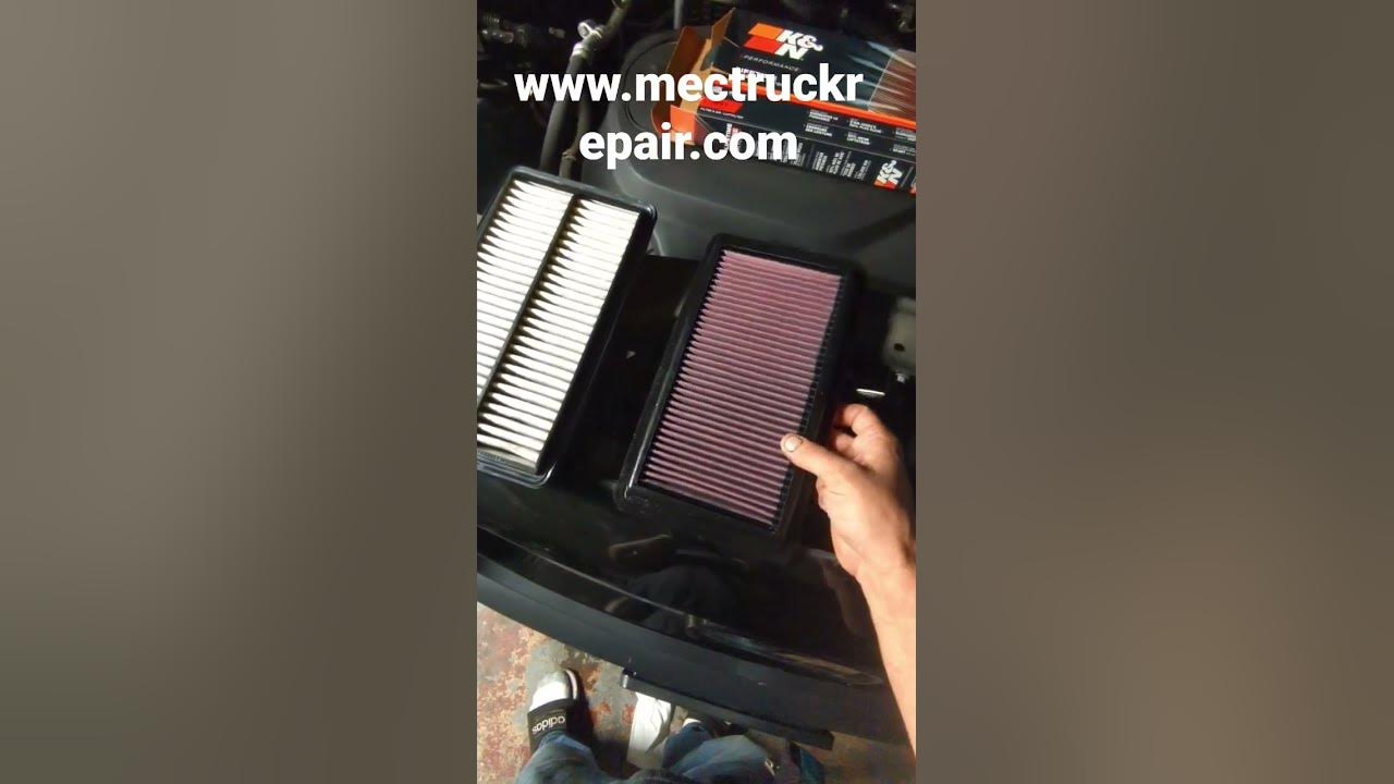 2019 Honda Passport air filter replacement/Upgrade to K&N - YouTube