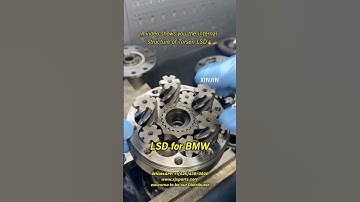 A video shows you the internal structure of Torsen LSD🔥