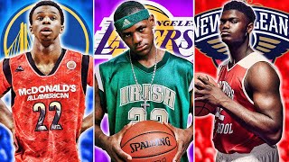 Ranking The 10 Most Hyped High School Basketball Prospects Of All Time