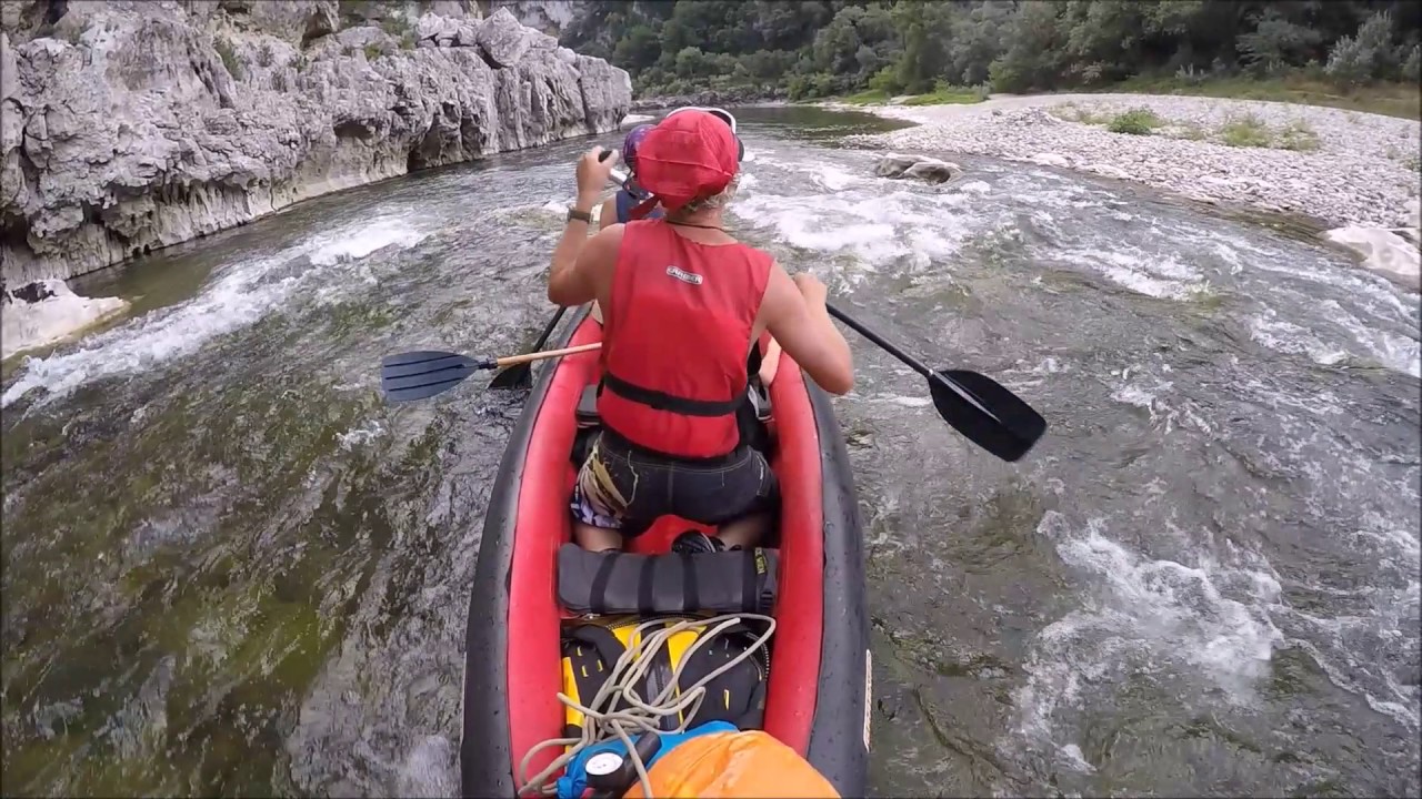 Kanutour auf der Ardeche