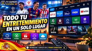 Listas IPTV M3U 2026 ACTUALIZADAS HOY - Smart TV   Android | Mejor IPTV Laliga 4K - TV Expert España