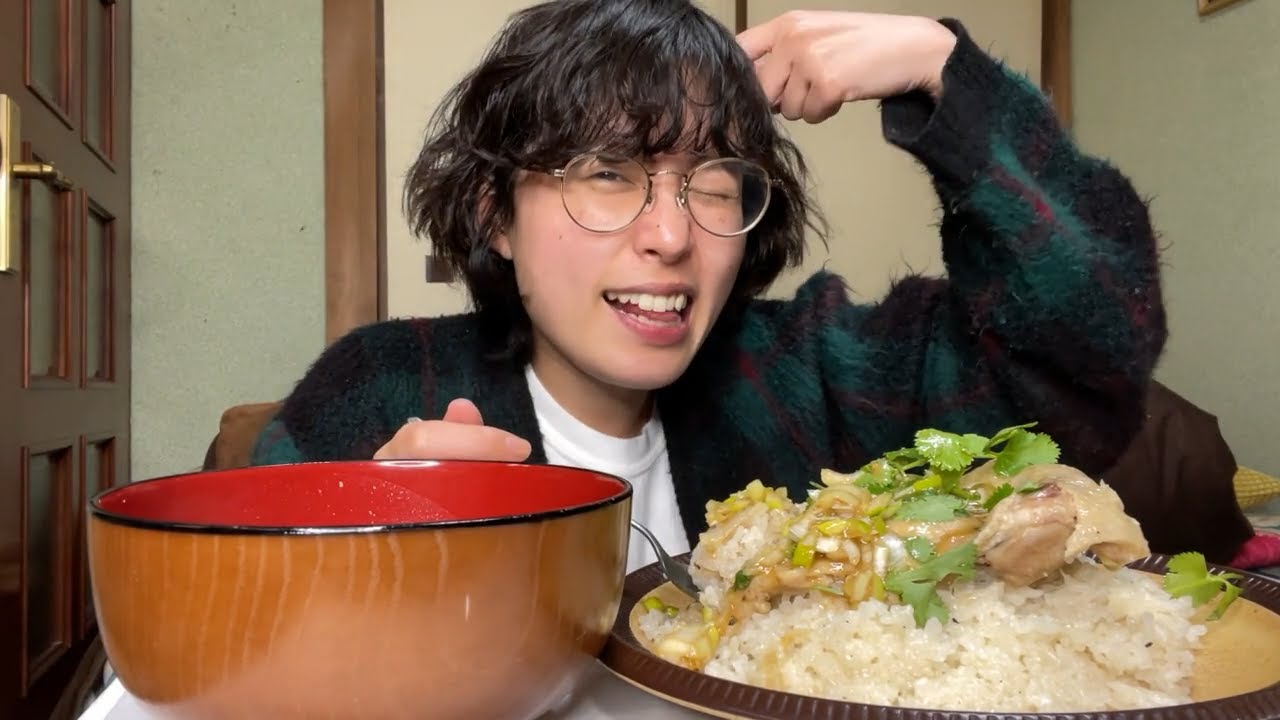 ピッと押して待つだけ！炊飯器でお手軽カオマンガイ