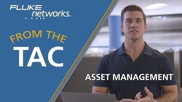 Asset Management with LinkWare™ Live by Fluke Networks