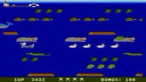 Frogger 2 - Threedeep (Atari 800XL)
