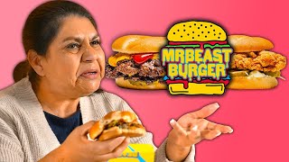 Mexican Moms Try MrBeast Burger