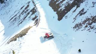 Beartooth Highway Clearing - Drone - April 27, 2022 - Vista Point General Area