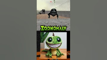 Zoonomaly vs AI (Plushie Edition) #zoonomaly #shorts