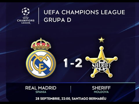 Real Madrid vs Sheriff 1−2 . 28.09.2021