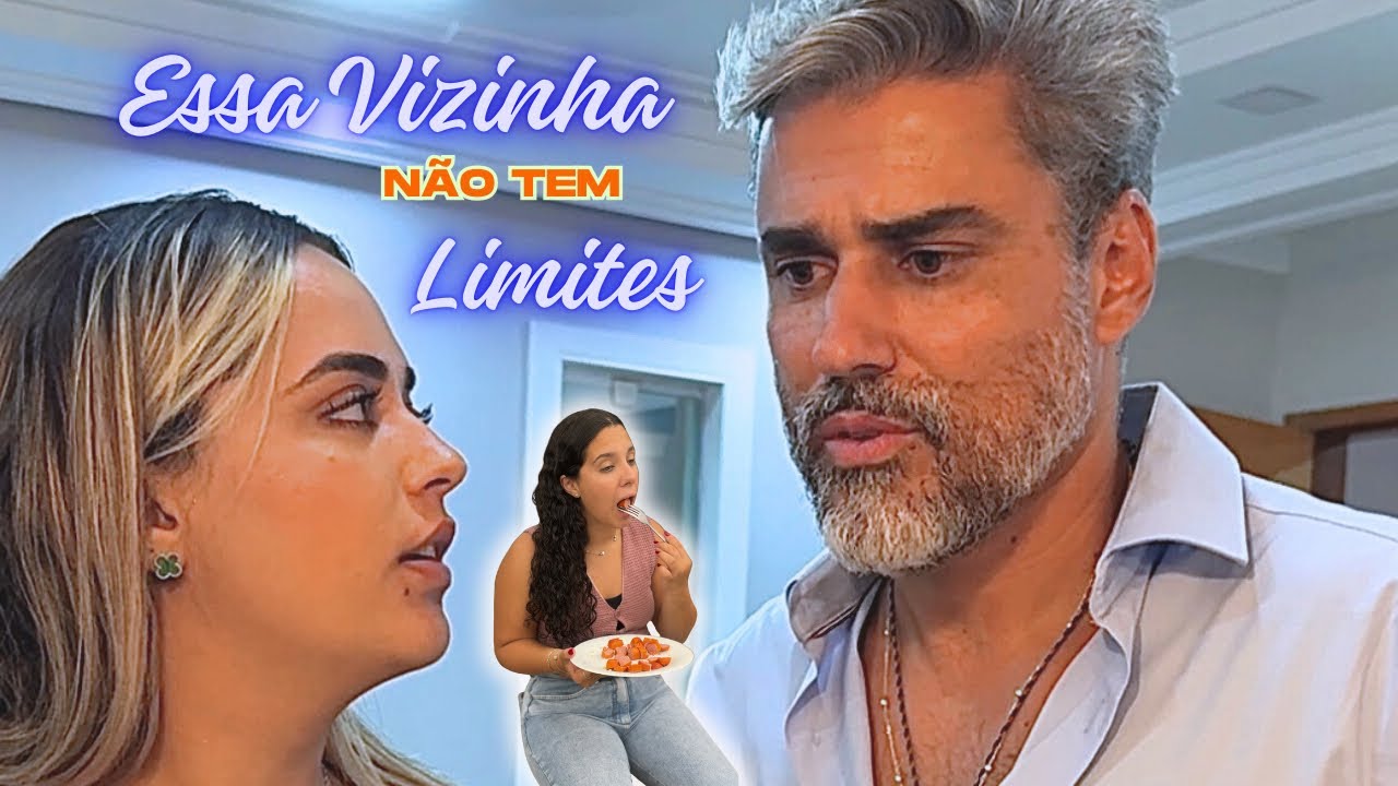 Minha vizinha não tem limites e come a minha comida sem permissão 