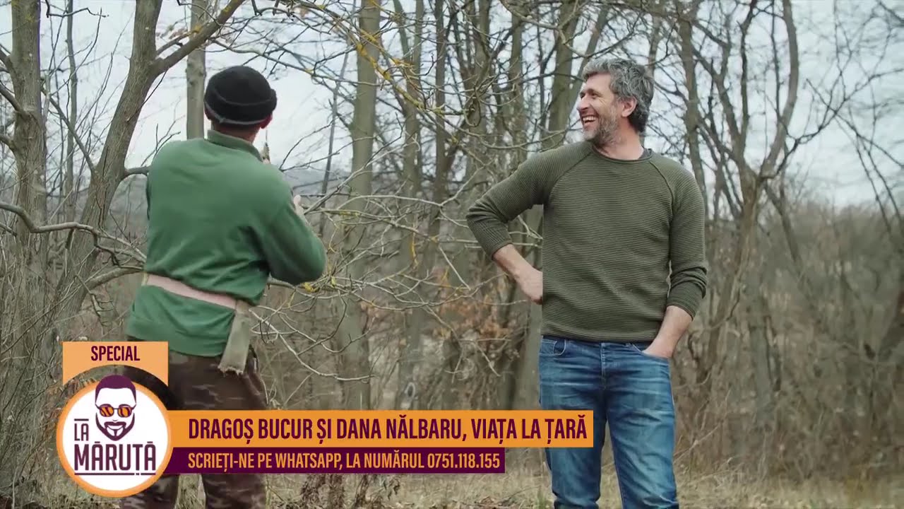 Dragoș Bucur și Dana Nălbaru, viața la țară