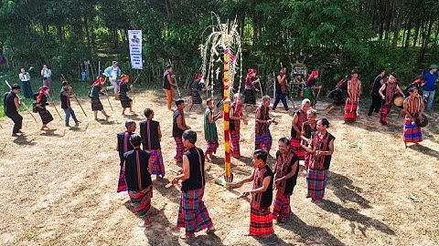 Lễ hội trịa lúa của đồng bào vân Kiều