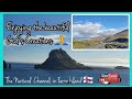 The beautiful view of gasadalur and sorvagur  faroe islands