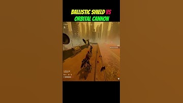 Dat ballistische schild heeft een orbitaal kanon tot zinken gebracht - Helldivers 2