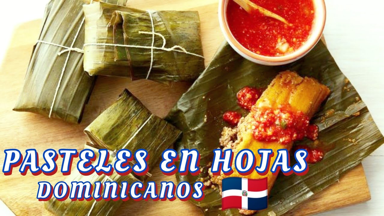 COMO HACER PASTELES EN HOJA DOMINICANO 🇩🇴 YouTube