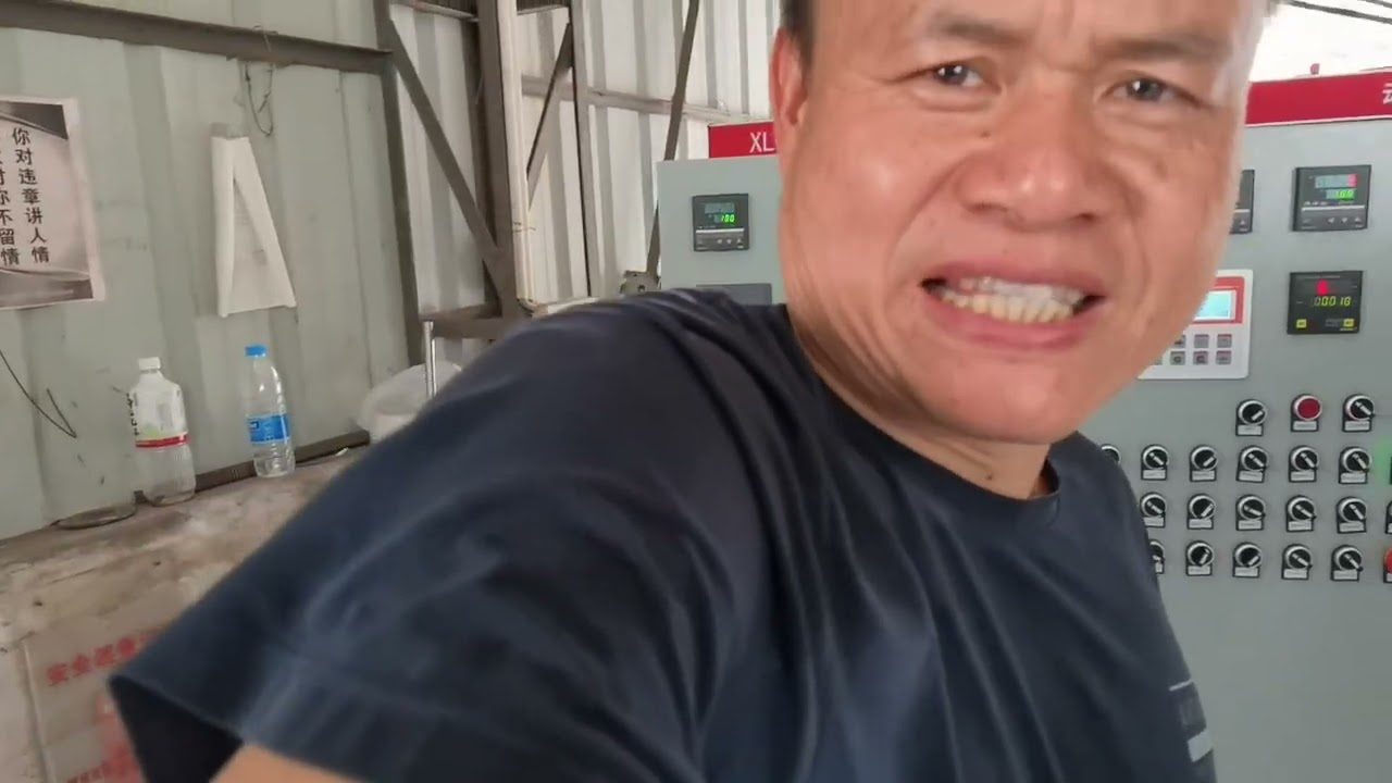 HFT-1300 opp tape coating machine testing