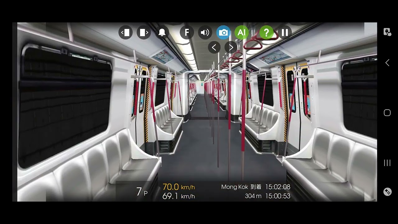 Hmmsim 2 MTR Kwun Tong Line K-Train From Choi Hung to Whampoa - YouTube